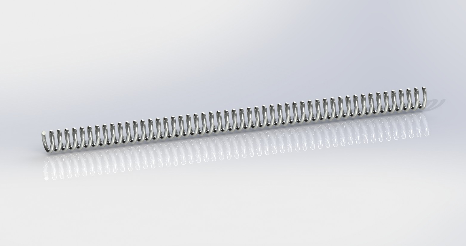 NiTi Druckfeder, offen (0.012")