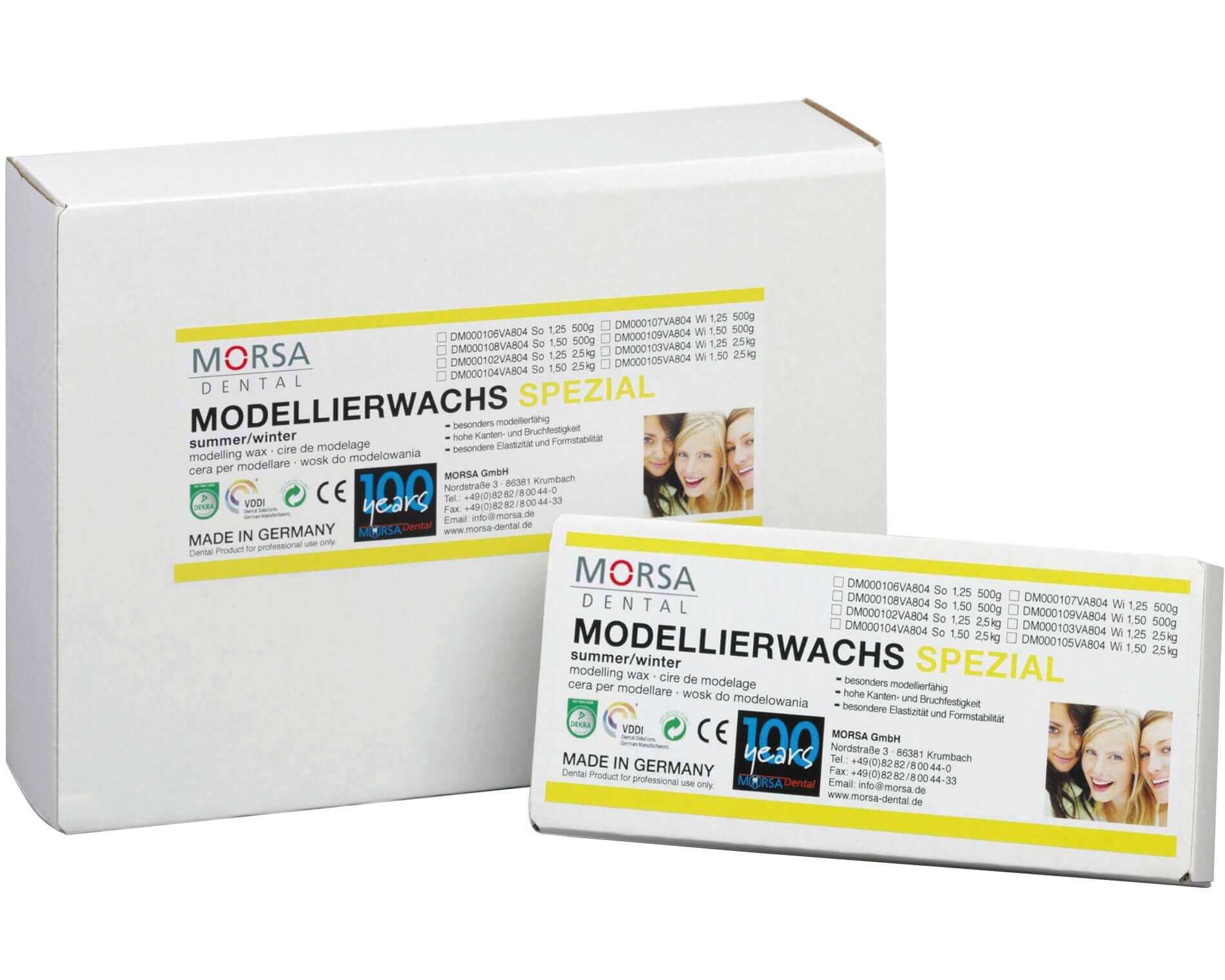 Modellierwachs Spezial Sommer (1.25 mm), 2.5 kg