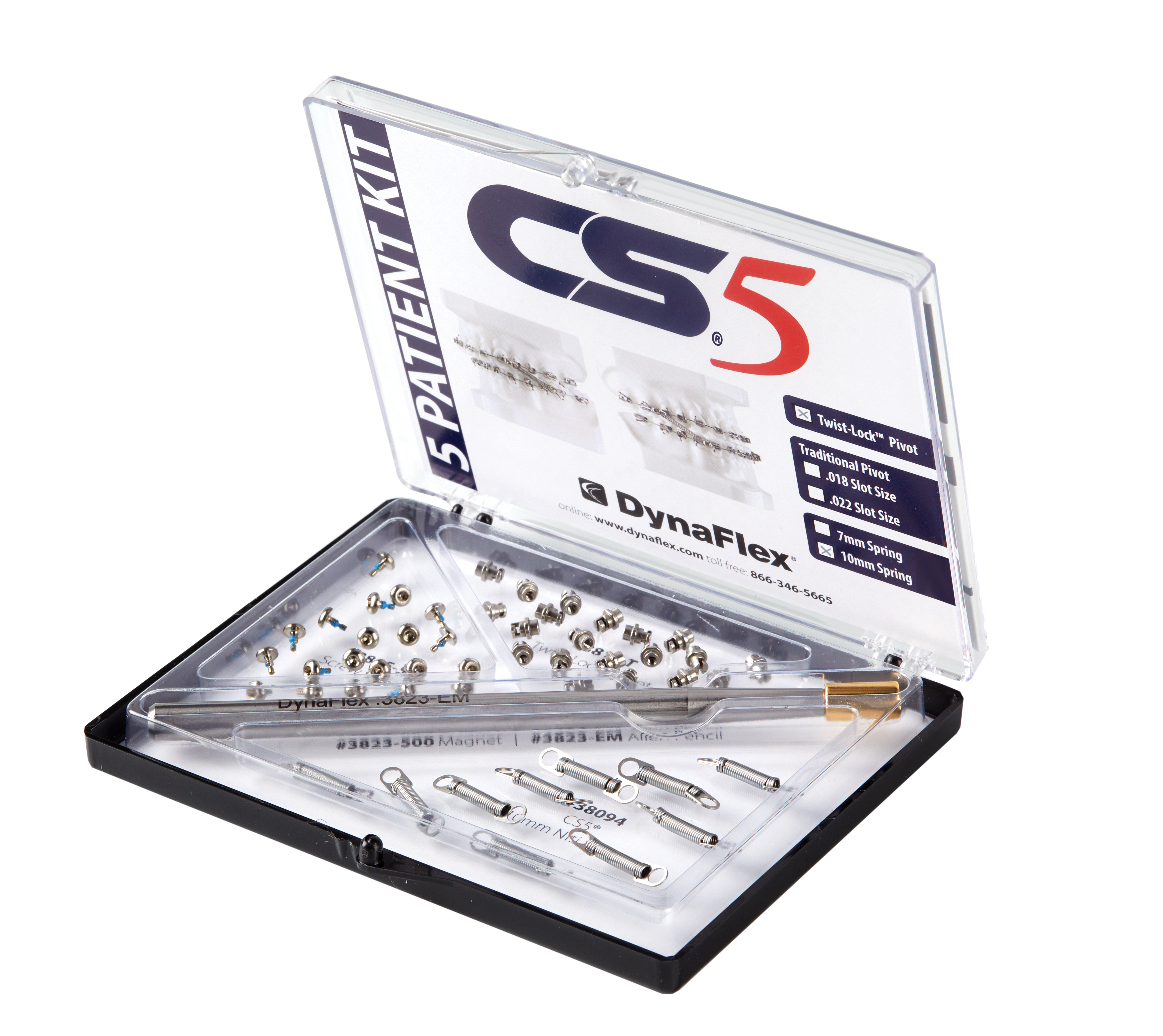 CS5 Twist Lock, 5-Patienten Kit (7 mm)
